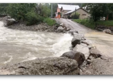 La Guida - Esonda il torrente, chiusa la strada per le Terme di Valdieri (video)