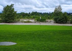 La Guida - Il torrente Gesso si “mangia” una porzione del terreno del golf club Boves