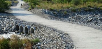 La Guida - Attraversamento ciclopedonale sul torrente Gesso, incontro pubblico a Mellana