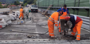 La Guida - Scatta la riduzione degli spazi dei cantieri, ma non i cantieri, sulla Torino-Savona