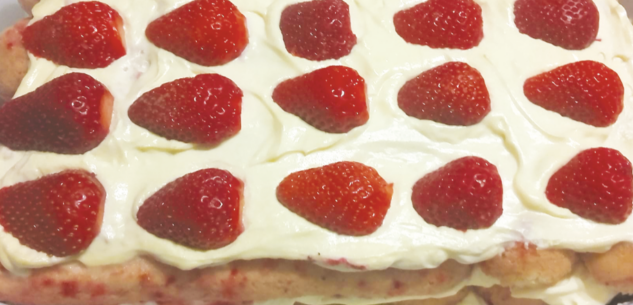 La Guida - Il tiramisù alla fragola di Peveragno, la ricetta