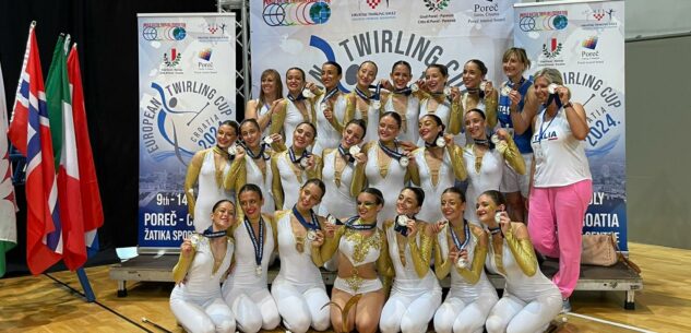 La Guida - Twirling Carrù protagonista in Croazia in Coppa Europa