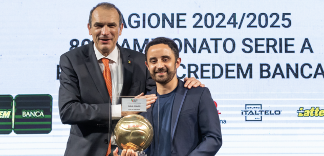 La Guida - Carlo Cerutti del volley Savigliano premiato come miglior addetto stampa della A3 di volley