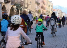La Guida - Cuneo Bike festival in piazza Galimberti