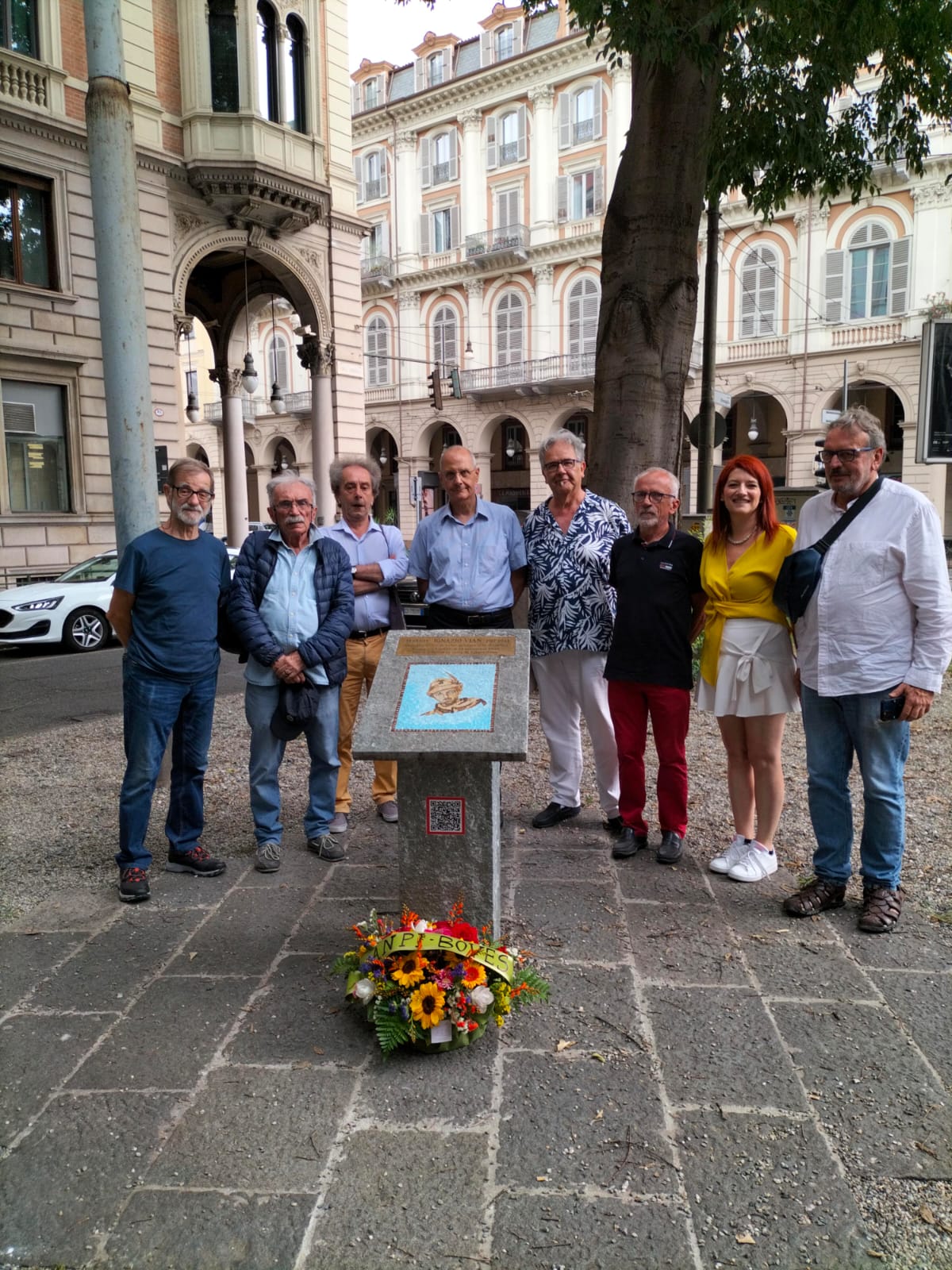 L’Anpi ricorda Ignazio Vian, delegazione a Torino