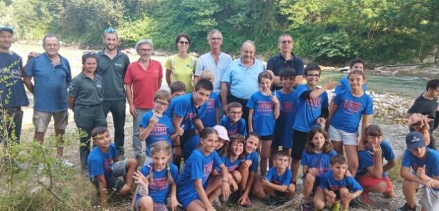 A Cuneo 5.000 trote ripopolano il fiume del Parco Fluviale La Guida La Guida