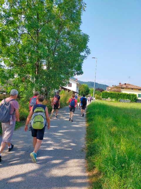 pellegrinaggio per la pace Cussanio-Fontanelle