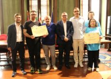 La Guida - Gli atleti dell’associazione “Le Nuvole” di Alba premiati per aver vinto gli italiani e gli europei di cheerleading