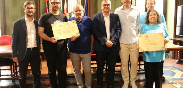 La Guida - Gli atleti dell’associazione “Le Nuvole” di Alba premiati per aver vinto gli italiani e gli europei di cheerleading