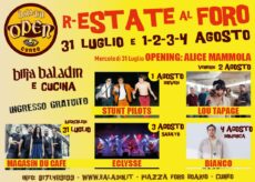 La Guida - “r-Estate al Foro”, cinque concerti con il Baladin  dal 31 luglio al 4 agosto