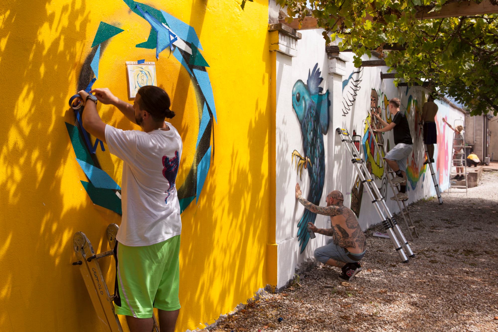 Pittura e murales: da fine agosto due laboratori di urban art a Cuneo