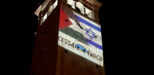 La Guida - Sulla Torre civica di Cuneo saranno proiettate le bandiere di Israele e Palestina, vuole essere un invito alla pace