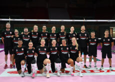 La Guida - La prima squadra della Cuneo Granda volley ha fatto il primo allenamento a porte aperte