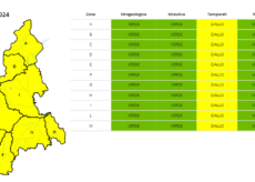 La Guida - Pioggia, grandine e caduta alberi: Arpa mette in zona gialla tutto il Piemonte