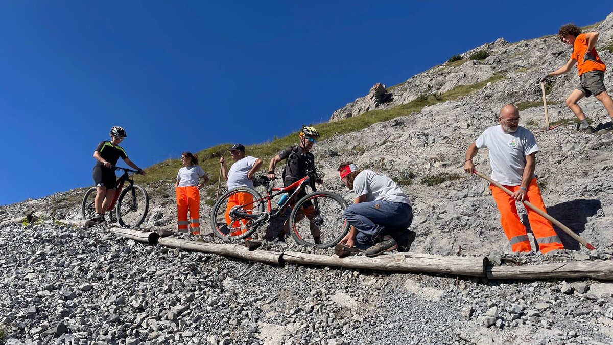Lavori di risistemazione sulla Ciclovia del Duca, il 31 agosto la Route del Marguareis