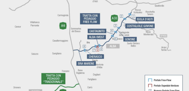 La Guida - Dal 1° settembre il sistema free flow per l’autostrada Asti-Cuneo, tutte le modalità di pagamento