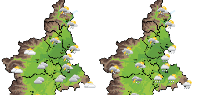 La Guida - Le previsioni meteo per l’inizio della prossima settimana (26-27 agosto): pioggia e nuvole sulla Granda