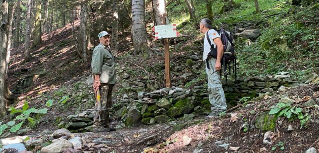 La Guida - Nuovo tratto di sentiero per le cascate del Saut in alta Valle Pesio