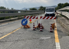 La Guida - Chiusura del ponte della Felicina lungo la provinciale Saluzzo-Revello per lavori in corso