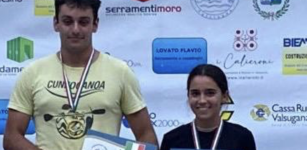 La Guida - Martino Bongioanni e Sarah Ponzo campioni italiani nel C2 misto di canoa slalom U23-Senior