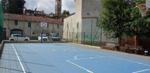 La Guida - Riapertura del campo da basket a Peveragno