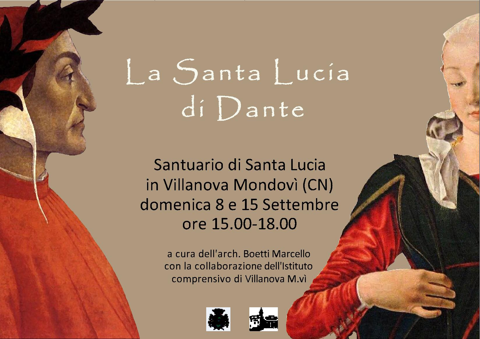 La Santa Lucia di Dante, mostra al Satuario di Santa Lucia