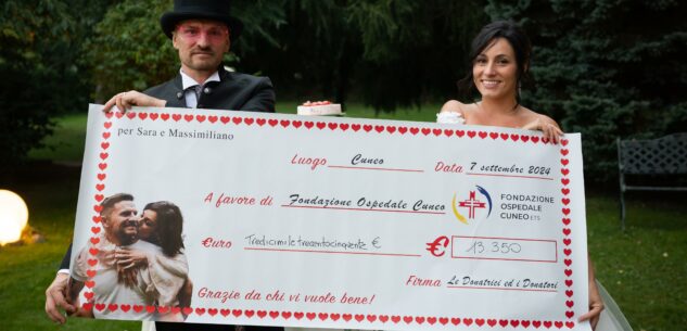 La Guida - Una donazione all’Oncologia di Cuneo al posto della lista nozze, raccolti oltre 14.000 euro