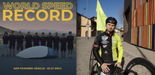 La Guida - L’atleta Diego Colombari segna il record mondiale di velocità