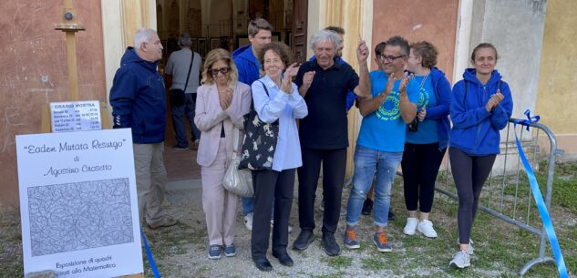 La Guida - Caraglio, quadri ispirati alla matematica in mostra nella Fiera d’Autunno (video e foto)