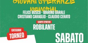 La Guida - Sabato 21 settembre a Robilante un torneo con raccolta alimentare