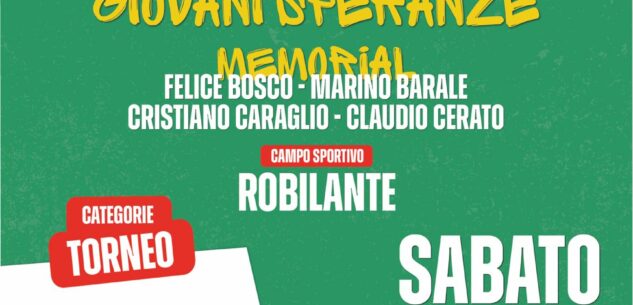 La Guida - Sabato 21 settembre a Robilante un torneo con raccolta alimentare