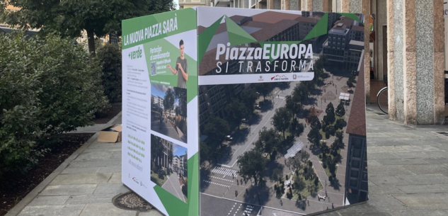 La Guida - Un cubo per raccontare le possibili evoluzioni di piazza Europa