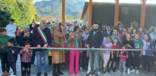 La Guida - Tanti bambini all’inaugurazione del parco giochi a Peveragno