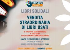 La Guida - Libri usati per la solidarietà in piazza Seminario a Cuneo