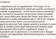 La Guida - Prevendite online degli abbonamenti del Toselli sospese per problemi tecnici