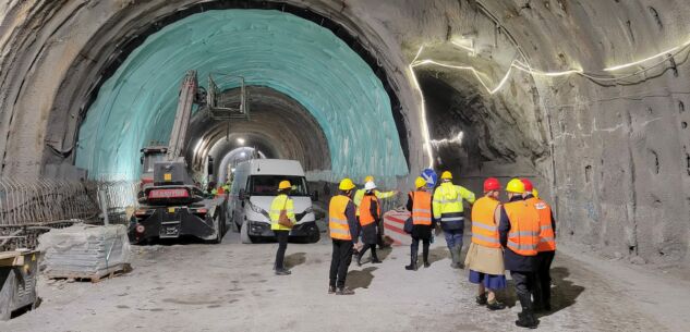 La Guida - Il cantiere del Tenda visto dalla Francia