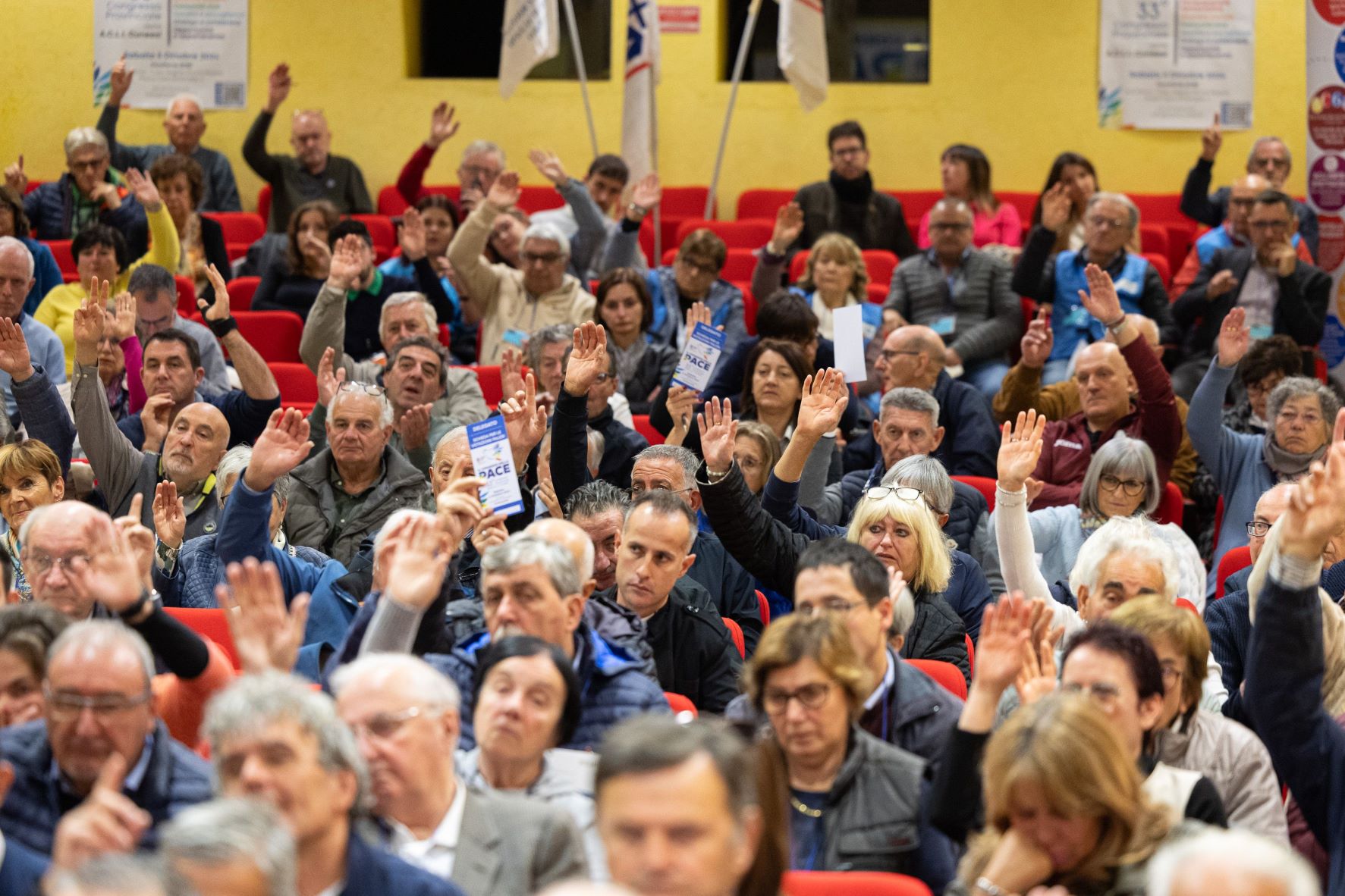 33° Congresso provinciale Acli la sala