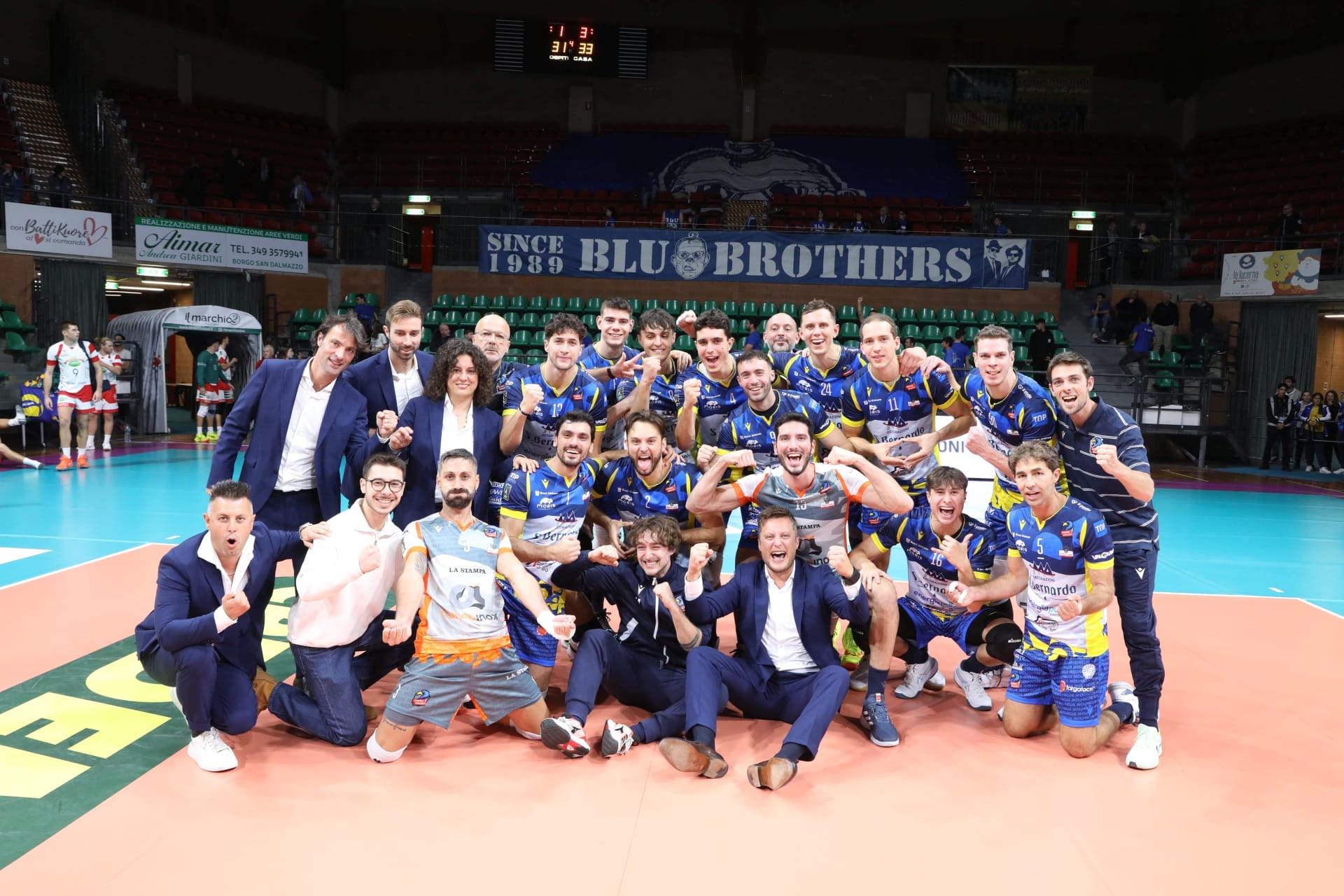 Volley maschile: Cuneo, che sudata! Cantù ko 3 a 1