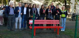 La Guida - Passatore, inaugurata la panchina rossa vicino alla scuola primaria