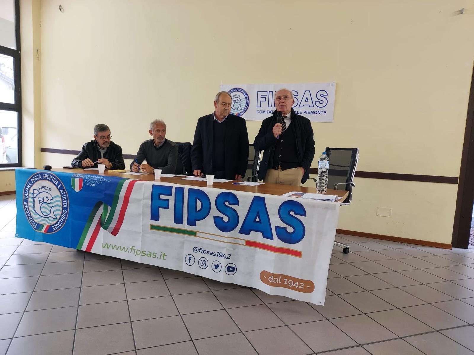 Giacomo Pellegrino rieletto presidente regionale Fipsas