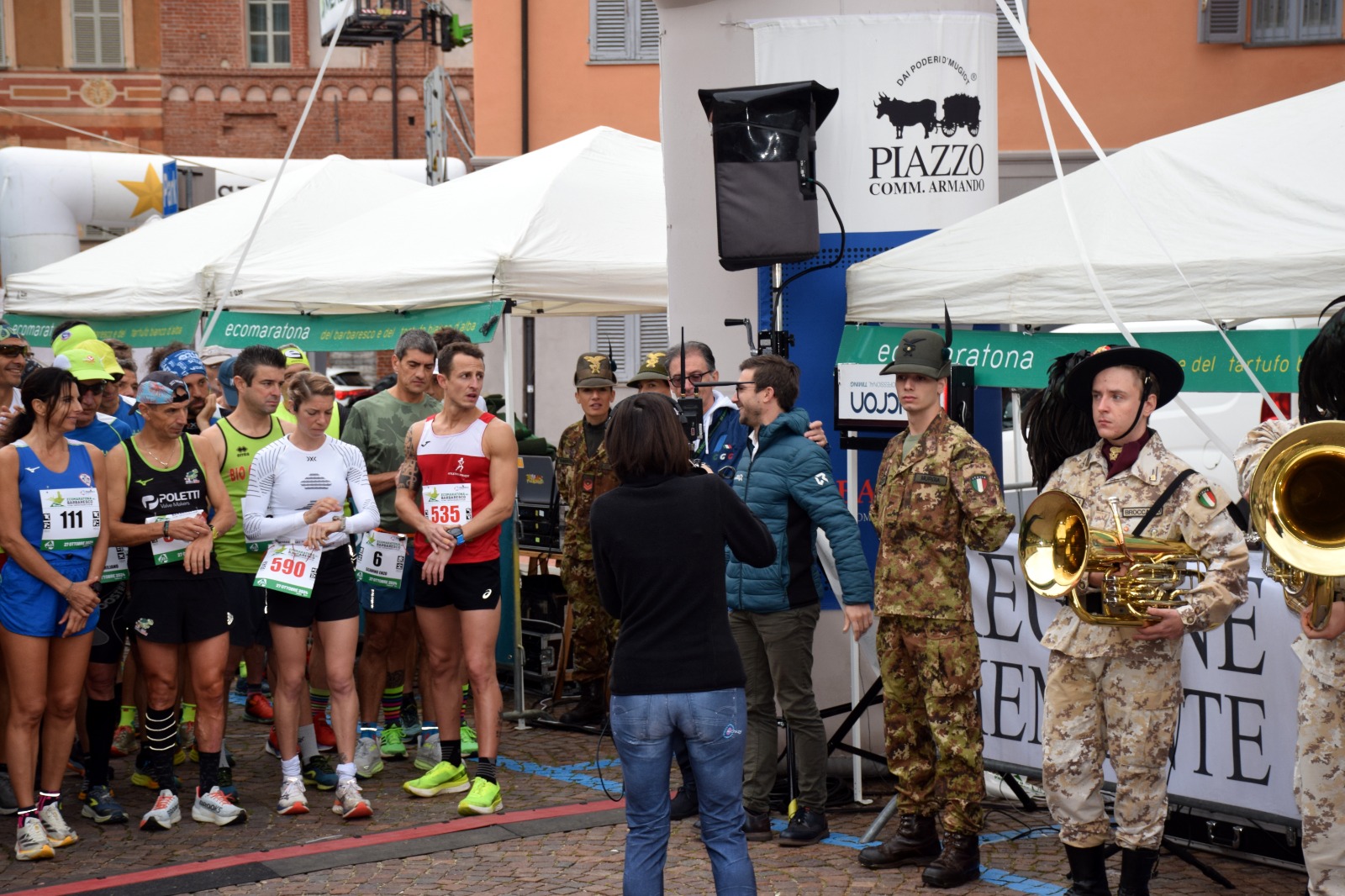 Il 2° Reggimento Alpini della Brigata Alpina “Taurinense”  all'Ecomaratona di Alba