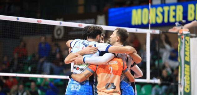 La Guida - Volley A2/M, Cuneo inciampa al tie-break contro Reggio Emilia