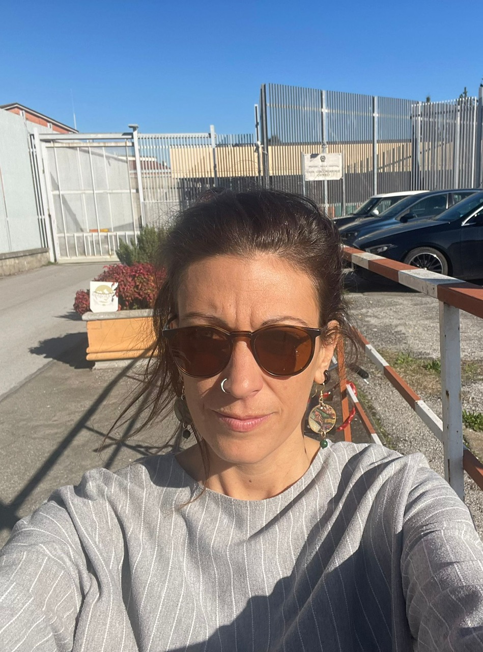 Giulia Marro al carcere di Cuneo