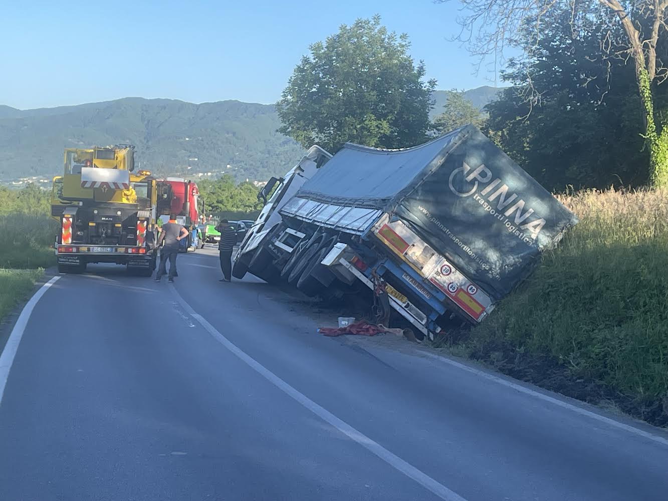 La Provincia al lavoro sulle strade della valle Po