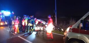 La Guida - Incidente stradale a Passatore, quattro persone ferite