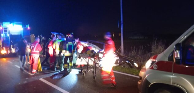 La Guida - Incidente stradale a Passatore, quattro persone ferite