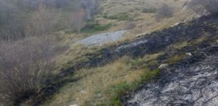 La Guida - Incendio di vegetazione a Ormea