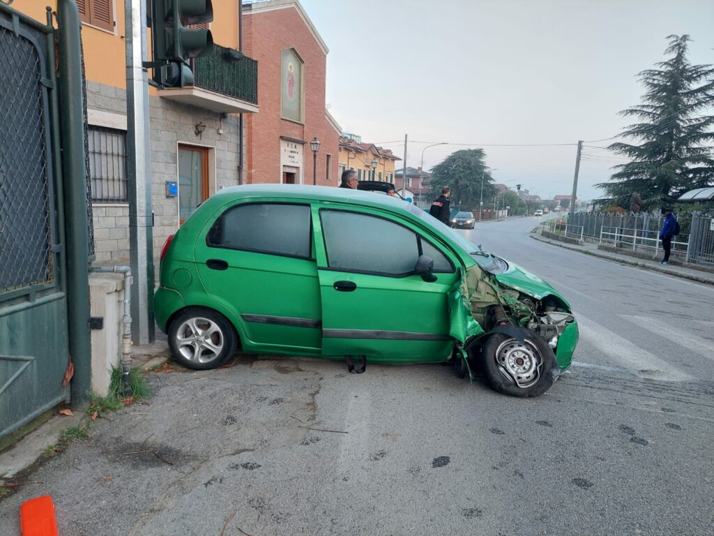 San Lorenzo di Peveragno incidente