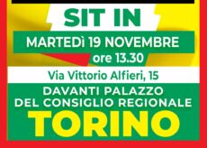 La Guida - Sit-in di protesta degli agricoltori piemontesi a Torino