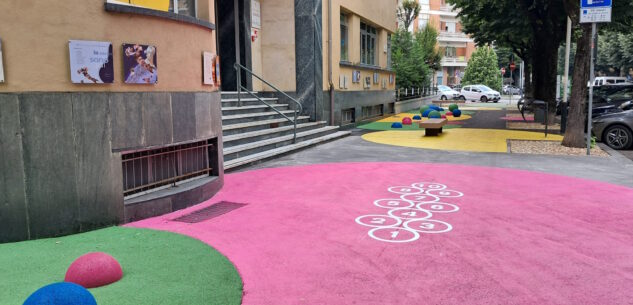 La Guida - Inaugurata la piazzetta scolastica di fronte all’asilo nido “I Girasoli”